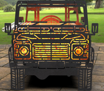 Land Rover Defender Firepit @ CNC Basix - Just R 3500! Shop now at CNC Basix