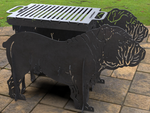 English Bulldog Firepit @ CNC Basix - Just R 3250! Shop now at CNC Basix