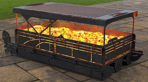 Pantoon Boat Firepit @ CNC Basix - Just R 3500! Shop now at CNC Basix